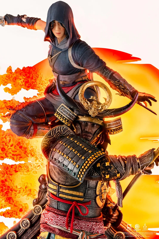 ASSASSIN'S CREED SHADOWS - Naoe & Yasuke - Statuette Animus 1/4 79cm