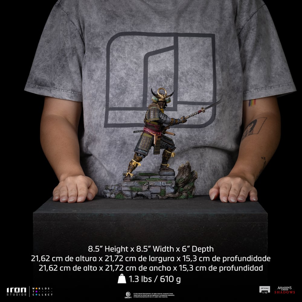 ASSASSIN'S CREED SHADOWS - Yasuke - Statuette Art Scale 1/10 21.62cm
