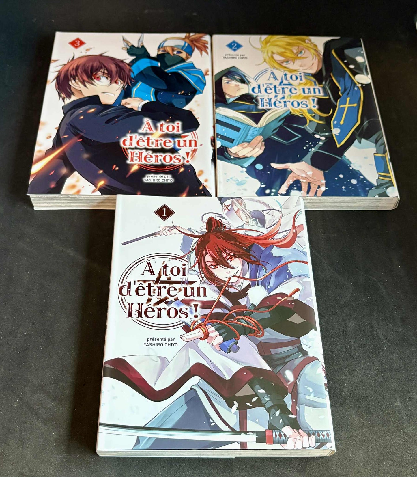 A toi d'être un héros ! T01 à 03