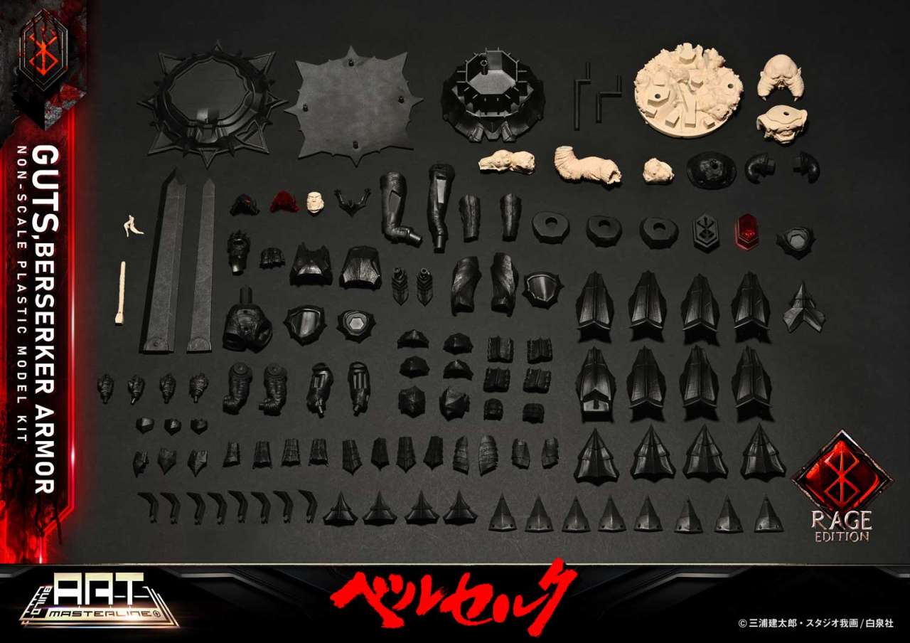 BERSERK - Guts "Berserker Armor Rage" - Build Art Masterline 30cm