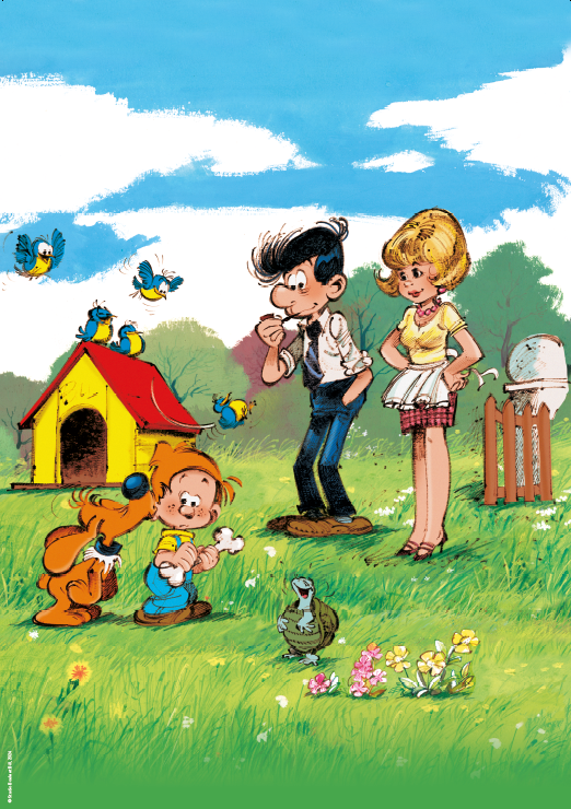 BOULE ET BILL - Poster + Puzzle 1000pcs