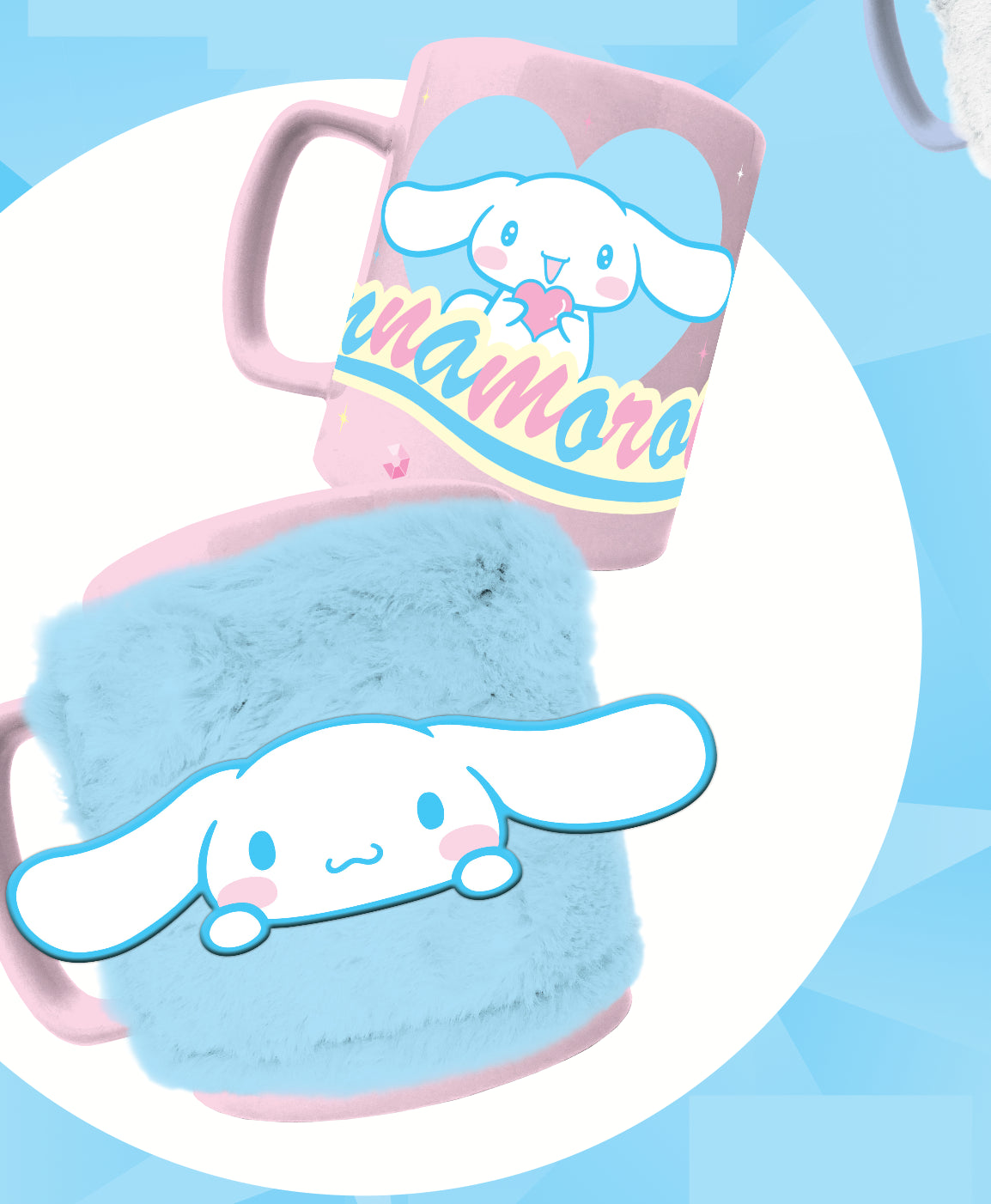 CINNAMOROLL - Fuzzy Mug 440ml