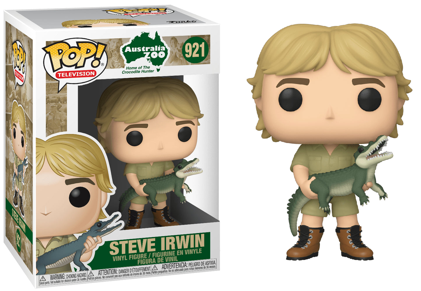 CROCODILE HUNTER - POP N° 921 - Steve Irwin