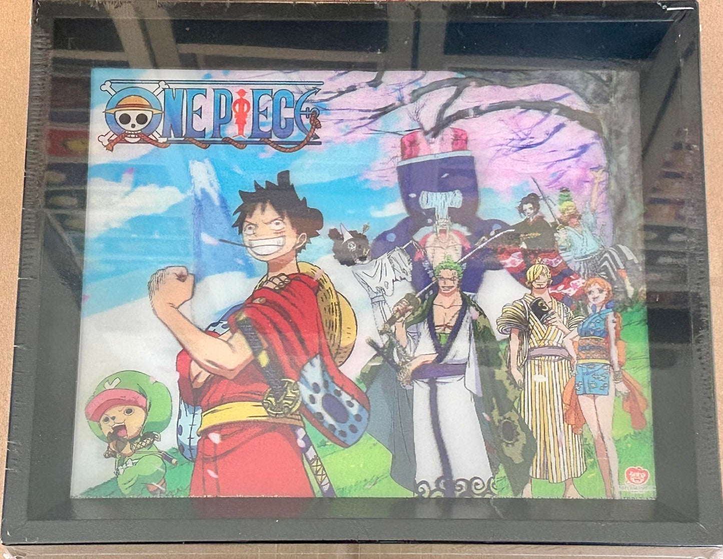 3D lenticular frame - One Piece - Samurai Pirate Warriors