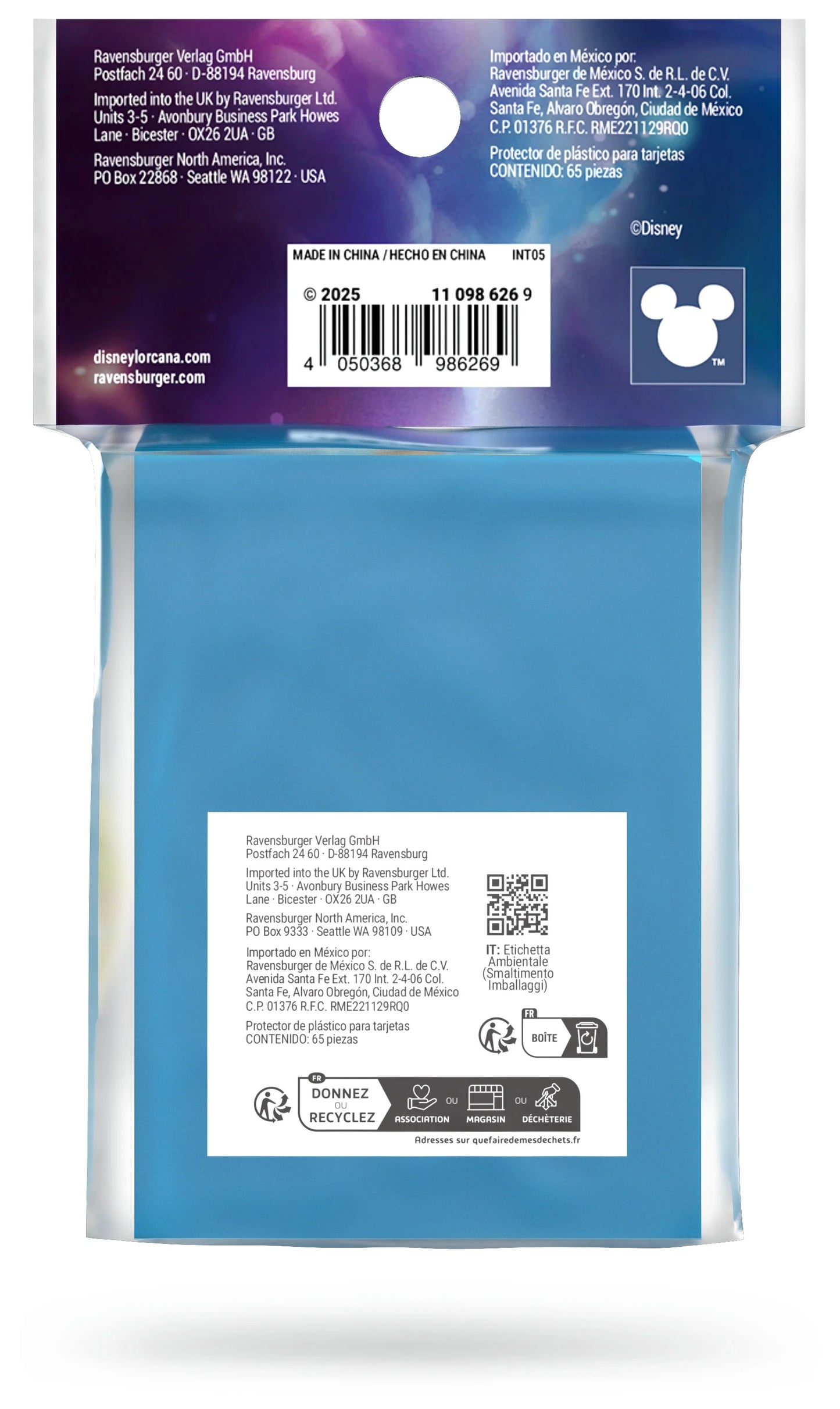 DISNEY - Lorcana - Protège-cartes - Mulan - Chapitre 9