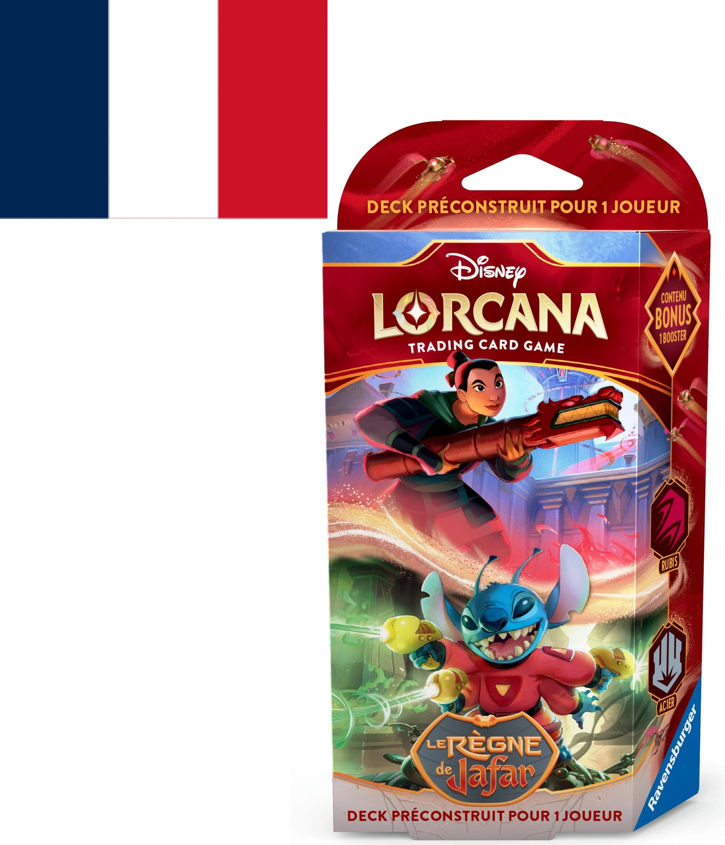 DISNEY - Lorcana - Trading Cards Starters Mulan/Stitch Chapitre 8 - FR