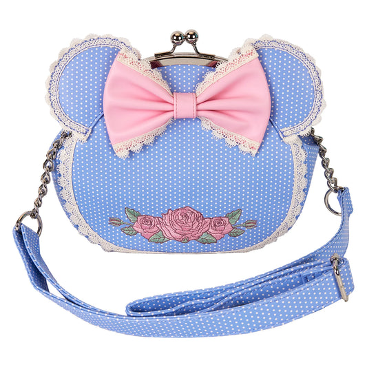 DISNEY - Minnie "Floral and Lace Kisslock" - Sac bandoulière Loungefly