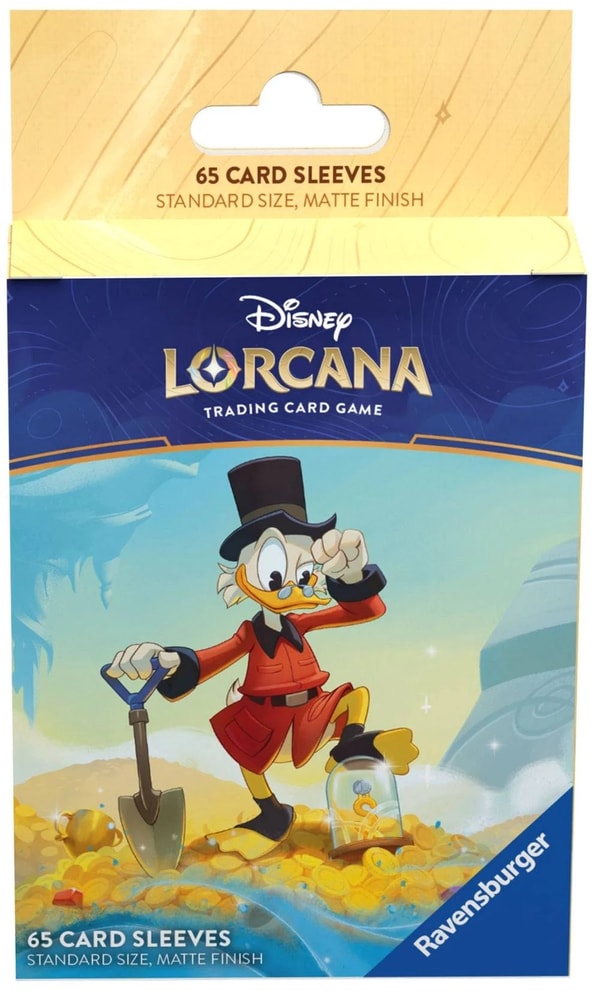 DISNEY LORCANA JCC : LES TERRES D'ENCRES - PACK DE 65 PROTÈGES-CARTES BALTHAZAR PICSOU
