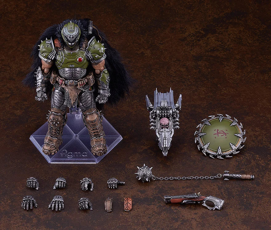 DOOM THE DARK AGES - Doomslayer - Deluxe Ed Action Figure Figma 17cm PRECO > 23/07