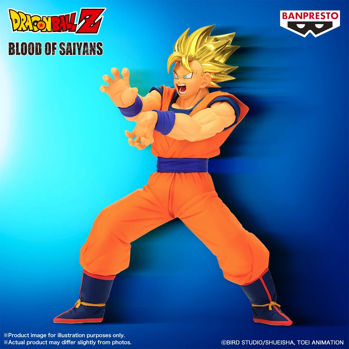 DRAGON BALL Z - Son Goku - Figurine Blood of Saiyans 19cm