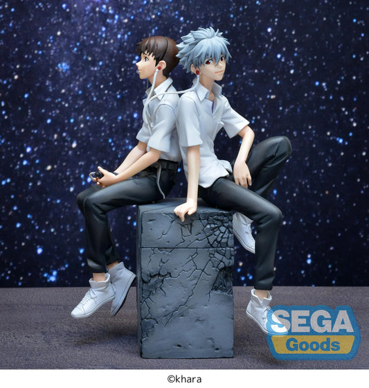 EVANGELION - Shinji & Kaworu "Kaworu Version" - Fig. Vignetteum 17cm