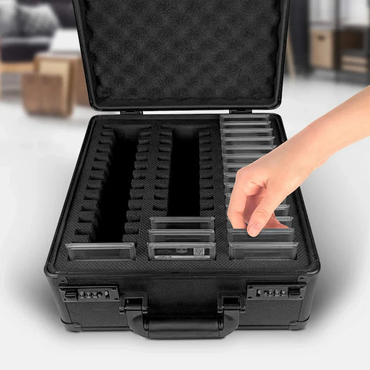 EVORETRO - Graded Card Storage Individual for 42 Cards Black PRECO > 21/12