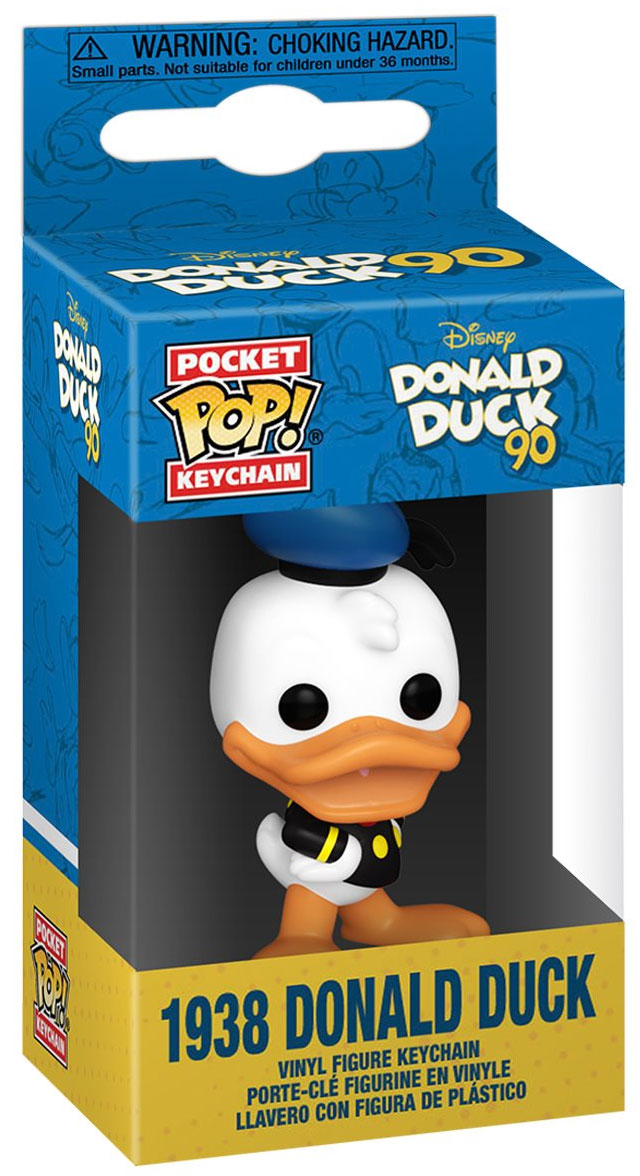 FUNKO POCKET POP! KEYCHAIN: DONALD DUCK 90TH ANNIVERSARY (1938)