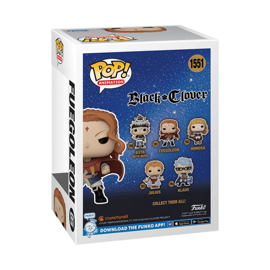 FUNKO POP! ANIMATION: BLACK CLOVER - FUEGOLEON