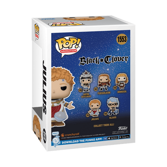 FUNKO POP! ANIMATION: BLACK CLOVER - JULIUS
