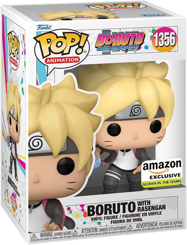 FUNKO POP! ANIMATION: BORUTO: NARUTO NEXT GENERATIONS - BORUTO WITH RASENGAN (GLOW IN THE DARK) - AMAZON EXCLUSIVE
