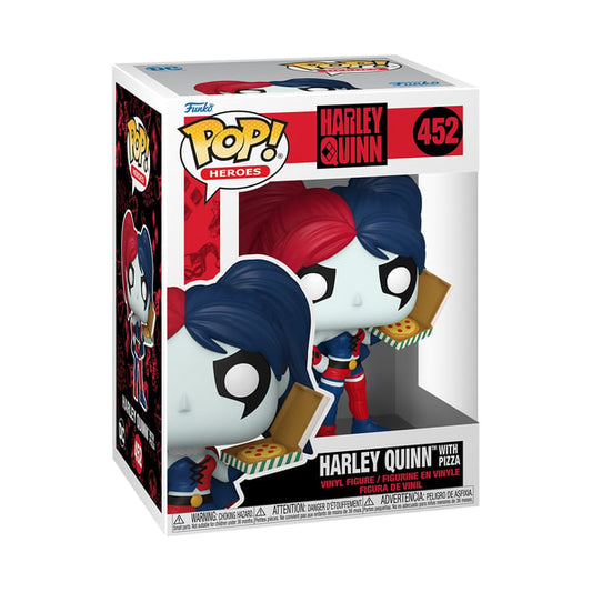 FUNKO POP! DC: HARLEY QUINN TAKEOVER - HARLEY QUINN (WITH PIZZA)