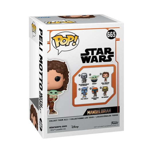 FUNKO POP! STAR WARS: THE MANDALORIAN SEASON 3 - PELI MOTTO WITH GROGU