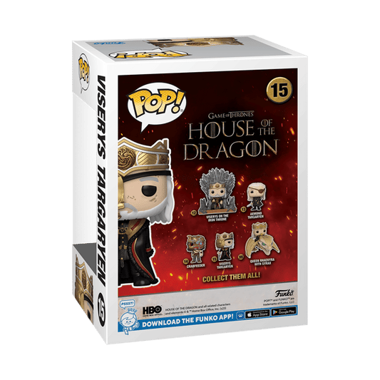 FUNKO POP! TV: HOUSE OF THE DRAGON - VISERYS TARGARYEN (MASKED)