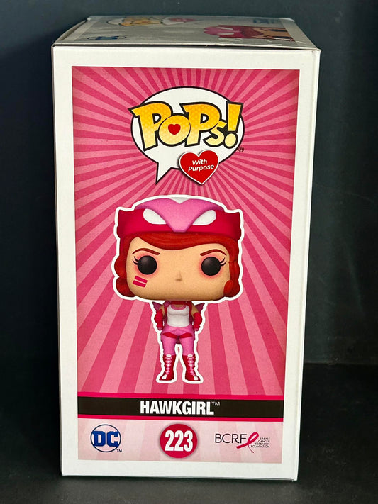 DC Comics Bombshells #223 Hawkgirl (Breast Cancer) Pop Figure