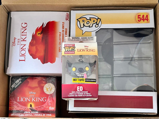 Funko Disney Treasures The Lion King (2019) - Scar with Flames Exclusive Collector's Box