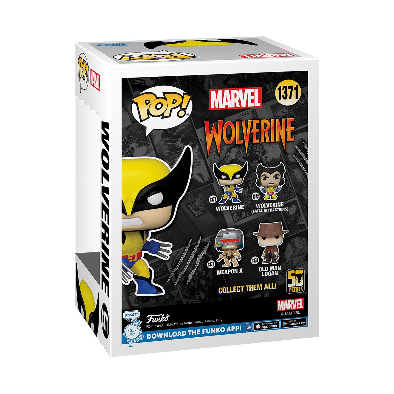 Funko Marvel Wolverine 50th Anniversary - Ultimate Wolverine (Classic)