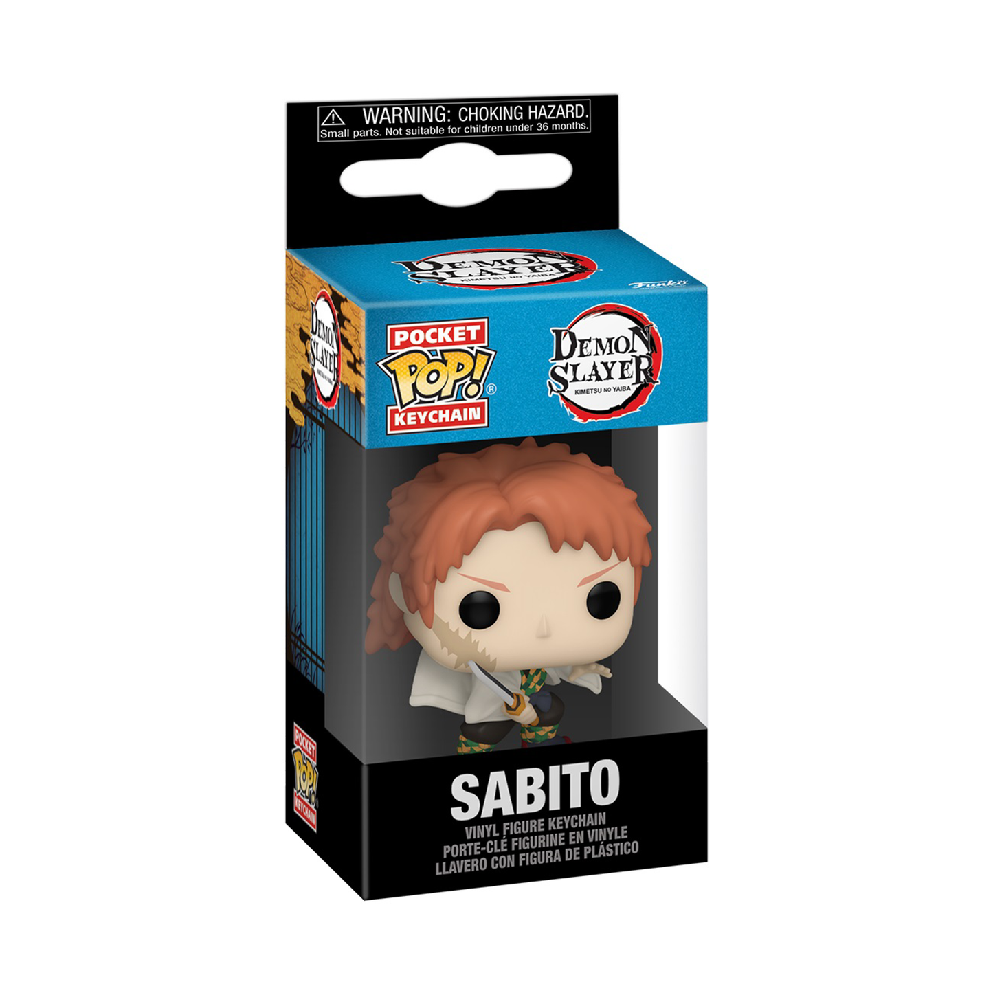 Funko Pocket Pop! Keychain: Demon Slayer - Sabito (No Mask)