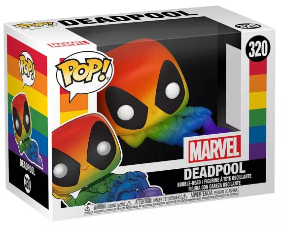 Funko Pop It Gets Better Project #320 Deadpool - Arc-en-ciel