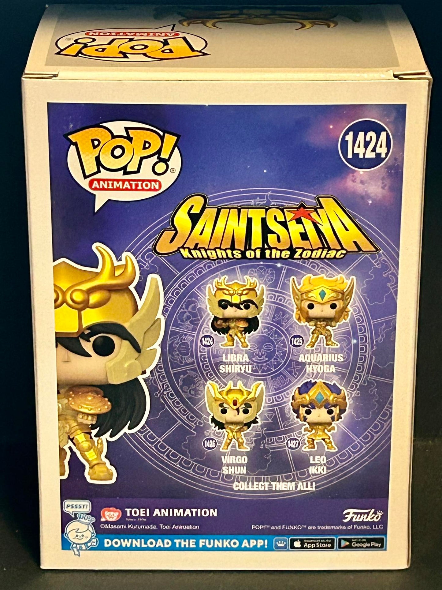 Funko Pop! Animation: Saint Seiya - Gold Libra Shiryu