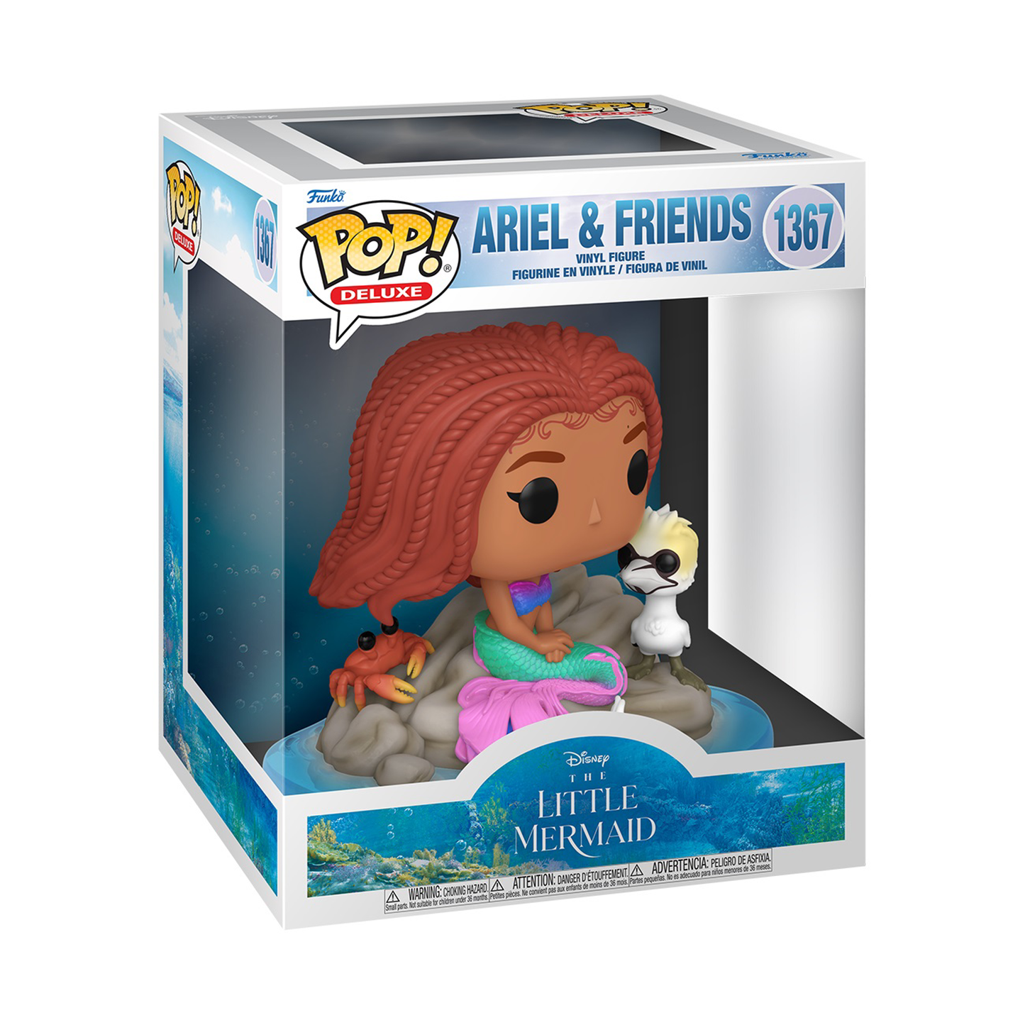 Funko Pop! Deluxe: The Little Mermaid (Live Action) - Ariel & Friends