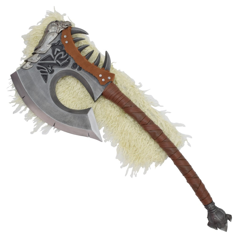 HACHE ORNAMENTALE GOREHOWL AXE OF GROMMASH "GROM" HELLSCREAM WORLD OF WARCRAFT