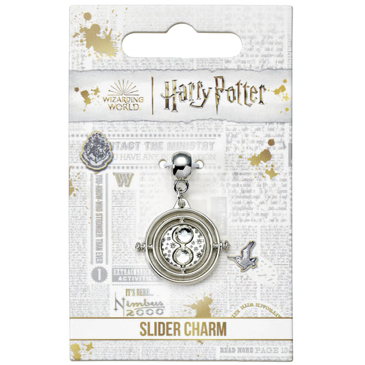 HARRY POTTER - Retourneur de Temps - Charme Pendentif Argenté