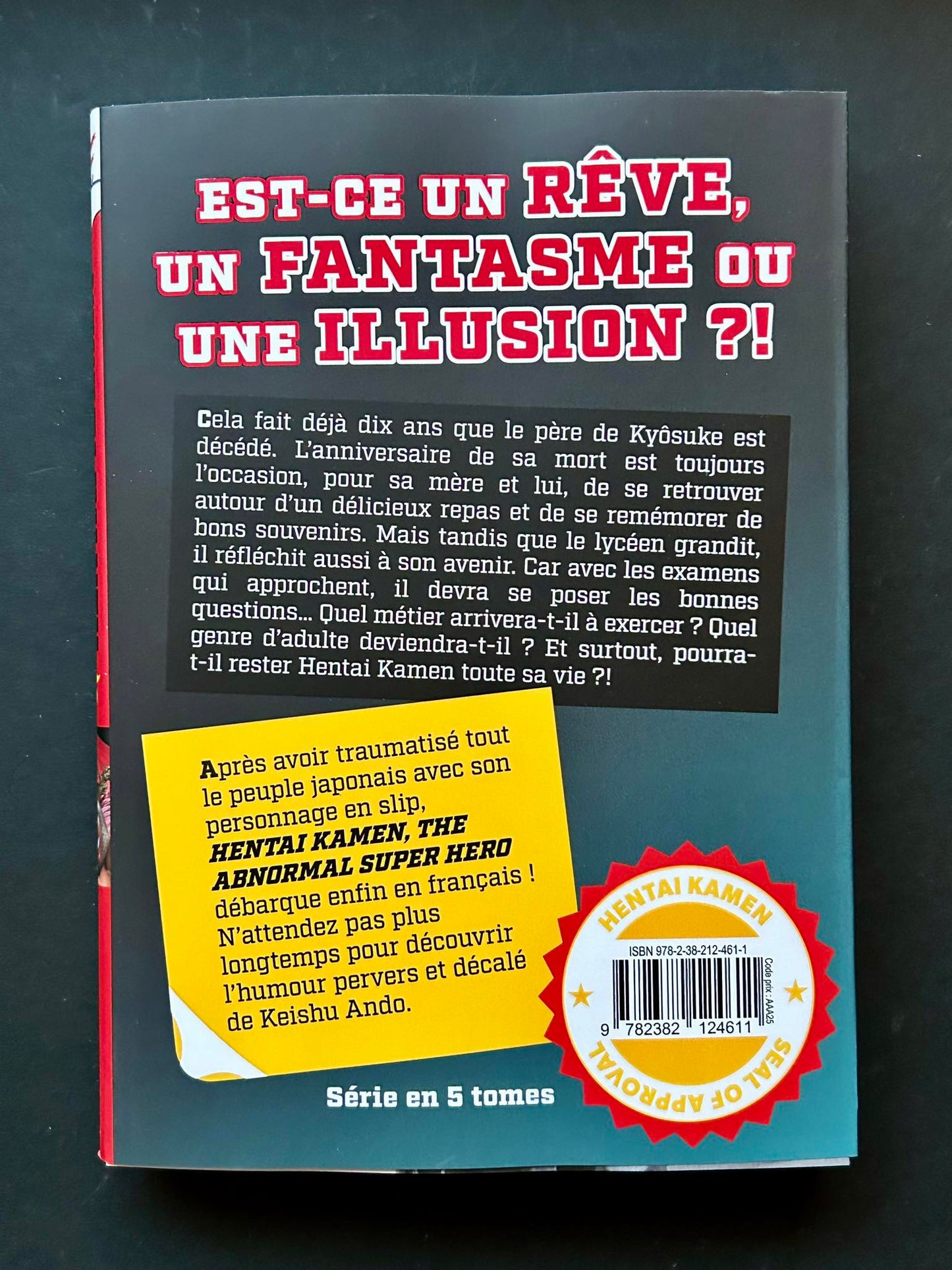 HENTAI KAMEN, THE ABNORMAL SUPERHERO - VOLUME 5 (VF)