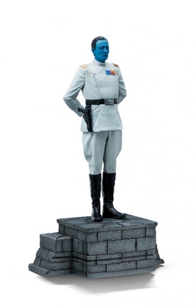 IRON STUDIOS - ART SCALE 1/10 - STAR WARS : AHSOKA - GRAND ADMIRAL THRAWN STATUE 24CM