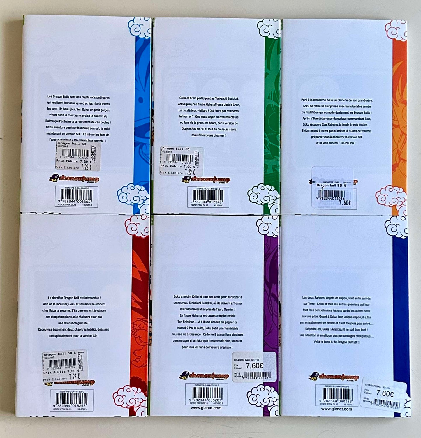 Intégral 6 tomes Dragon Ball SD