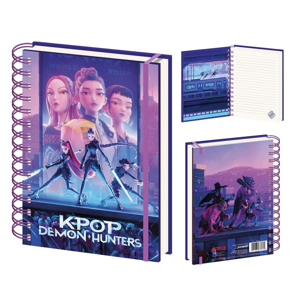 K-POP DEMON HUNTER - Carnet de notes A5