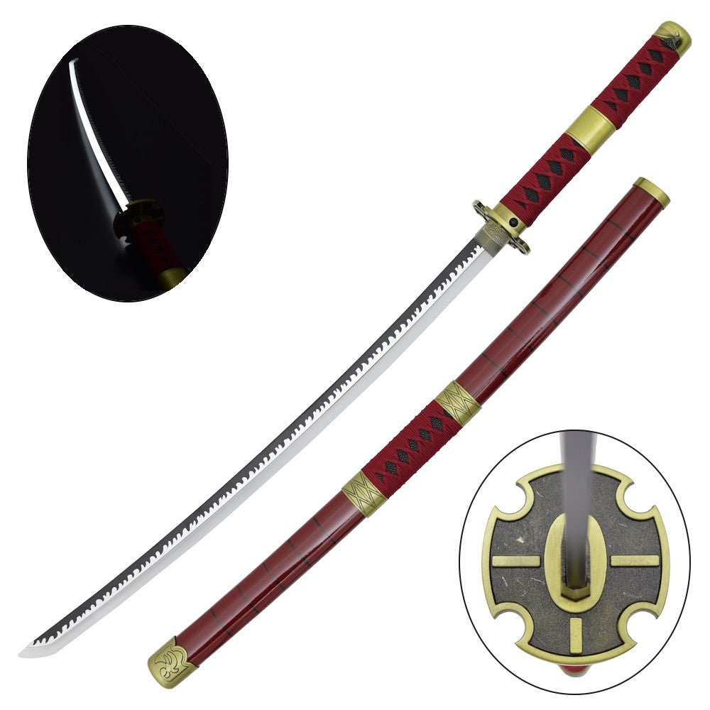 KATANA LED INTERNE ORNEMENTAL DU SANDAI KITETSU DE RORONOA ZORO ONE PIECE