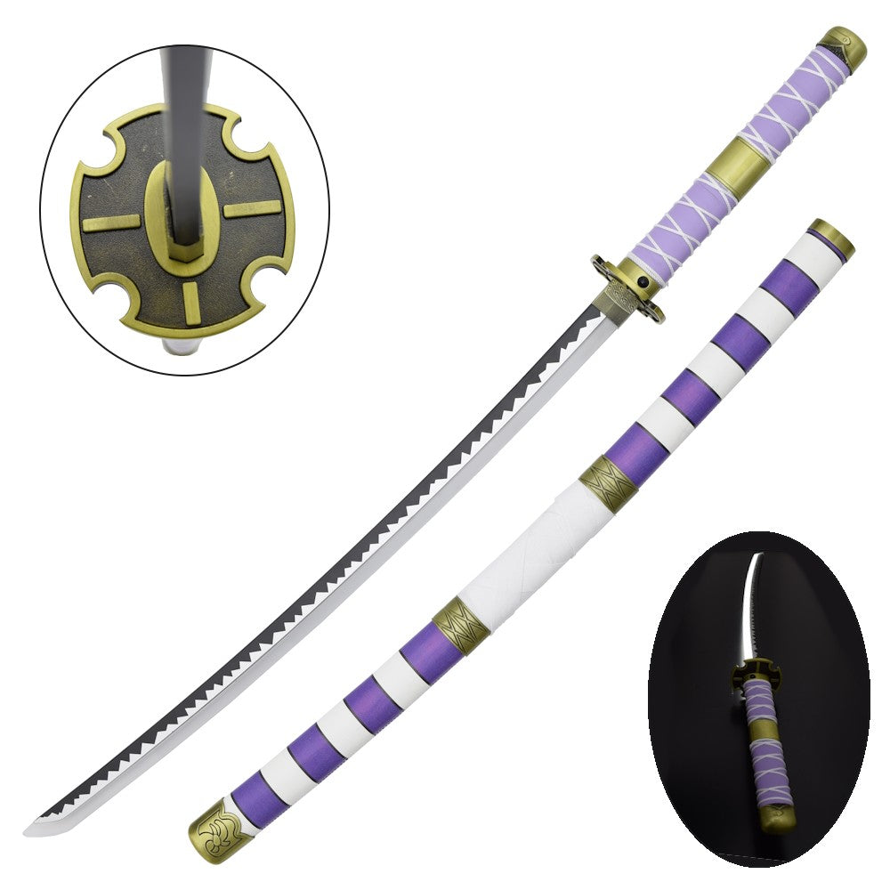 KATANA LED INTERNE ORNEMENTAL NIDAI KITETSU KATANA DE MONKEY D. LUFFY ONE PIECE