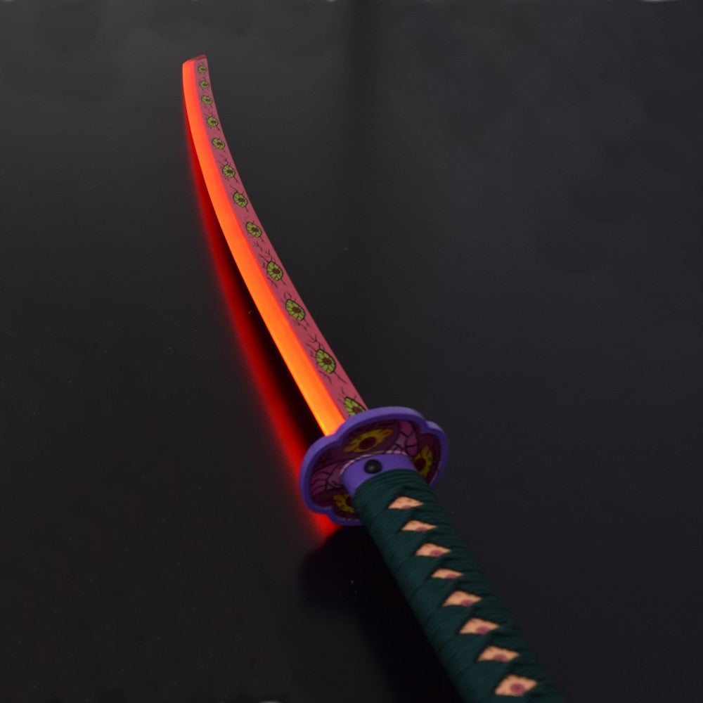 KATANA ORNEMENTAL AVEC LED INTERNE DE KOKUSHIBOU / TSUGIKUNI MICHIKATSU DEMON SLAYER - KIMETSU NO YAIBA