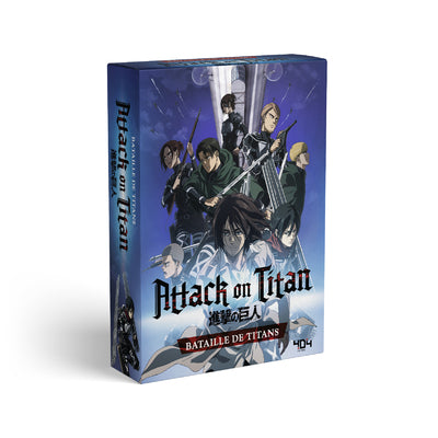 L ATTAQUE DES TITANS : BATAILLE DE TITANS LE JEU DE CARTES