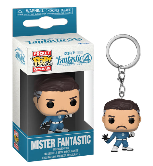 LES 4 FANTASTIQUES - Pocket Pop Keychain - Mr. Fantastic