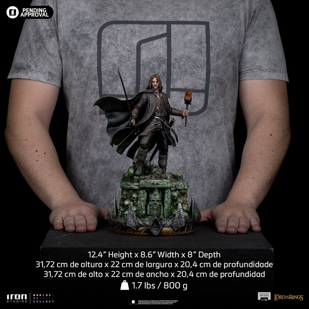 LE SEIGNEUR DES ANNEAUX - Aragorn - Statuette Art Scale 1/10 31.7cm