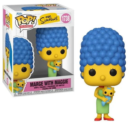 LES SIMPSONS - POP TV N° 1738 - Marge avec Maggie