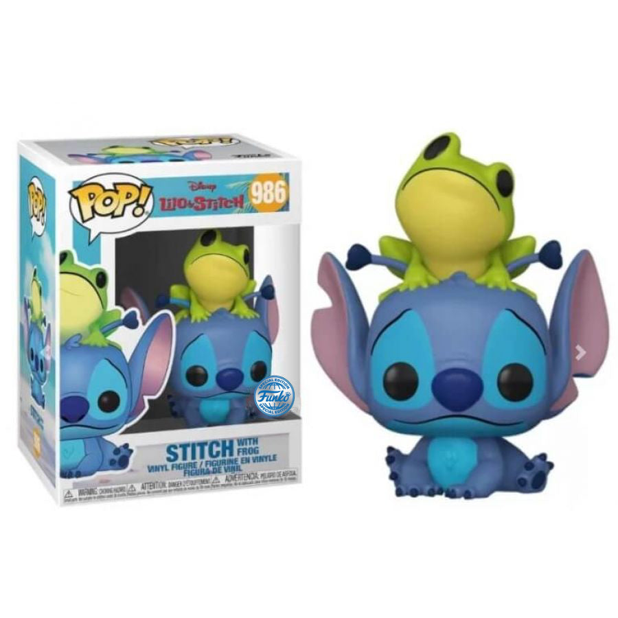 LILO & STITCH - POP N° 986 - Stitch with Frog Special Edition