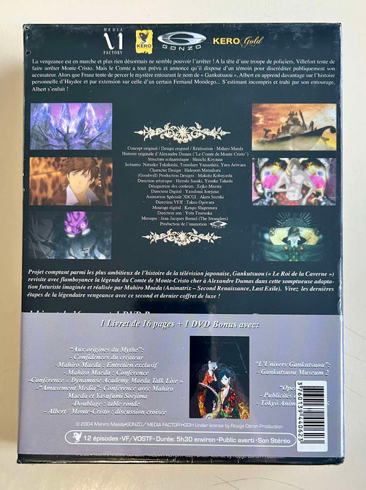 Le Comte de Monte Cristo, Gankutsuou Coffret 2 sous blister