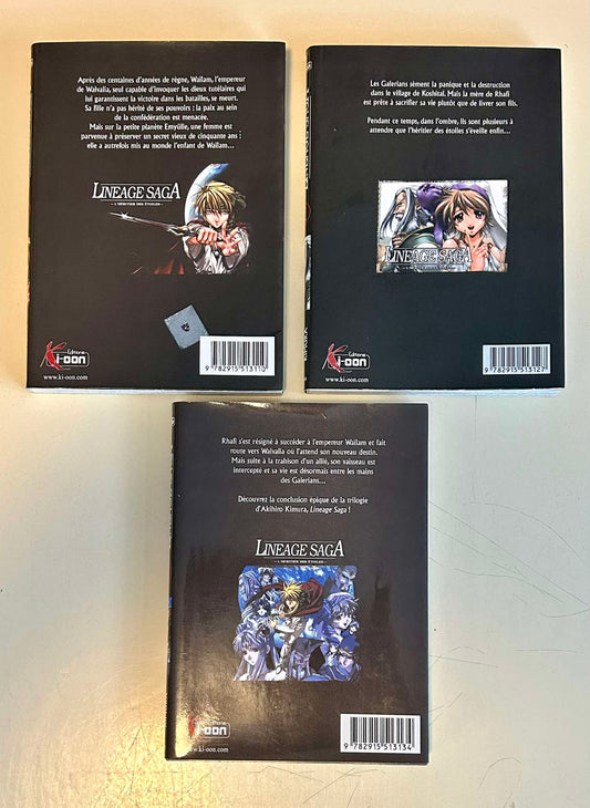 Lineage saga l'intégrale 3 volumes