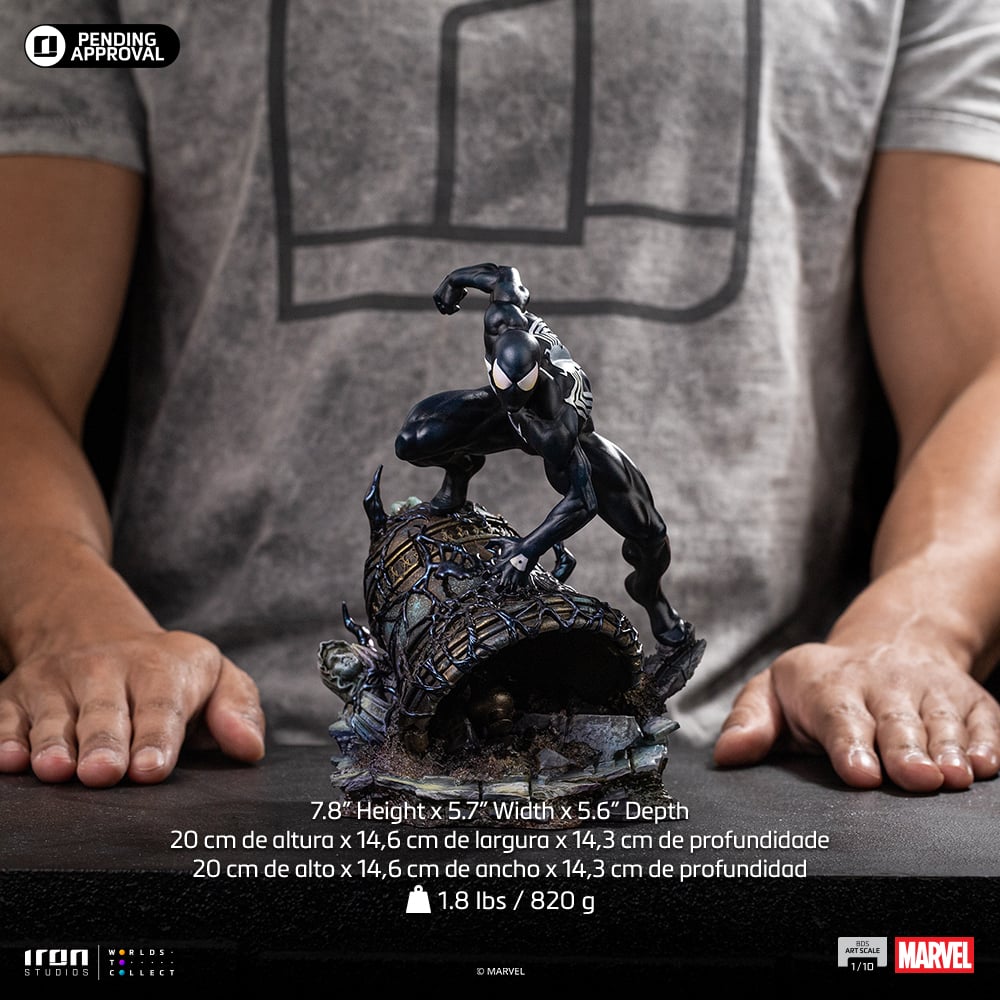 MARVEL - Spider-Man Black - Statuette BDS Art Scale 1/10 20cm