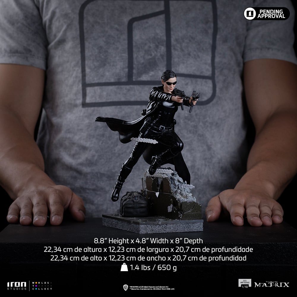 MATRIX - Trinity - Statuette Art Scale 1/10 22.34cm