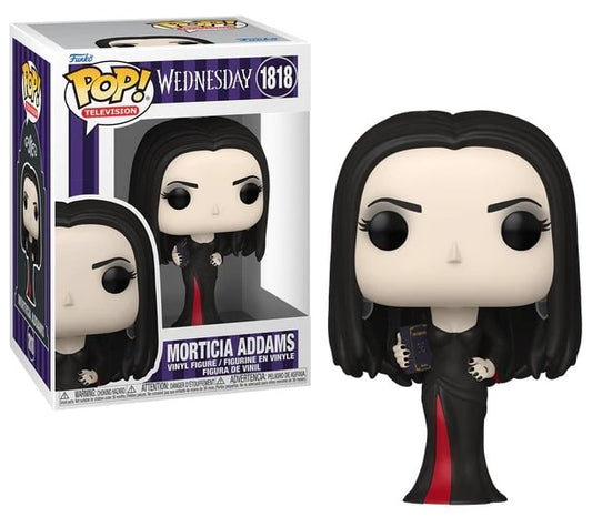 MERCREDI - POP TV N° 1818 - Morticia Addams