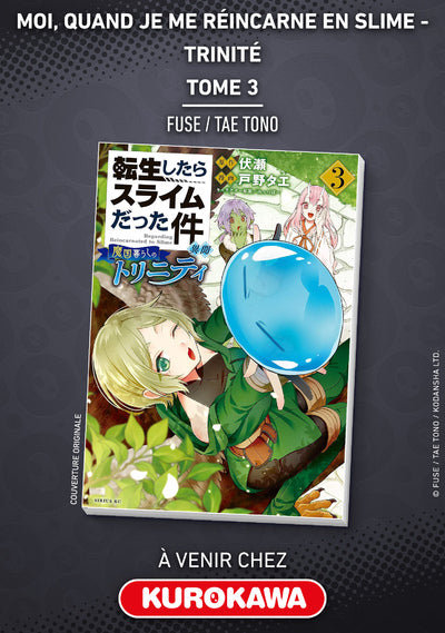 Me, when I reincarnate as a Slime - Trinity - volume 3
